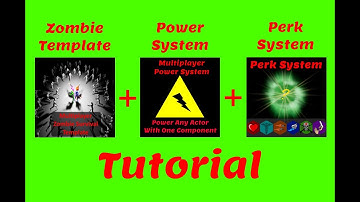 Zombie Template + Power System + Perk System Tutorial (Unreal Engine)