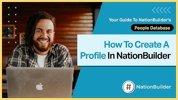 How to create a profile in NationBuilder