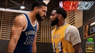 Drake And Kendrick Settle Their BEEF At The OVO Sanctuary!🦉| DLSS 5 | NBA 2K27 Blacktop Mode