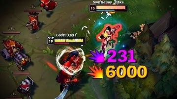 NUCLEAR BOMBS AUTO-ATTACKS - Tryndamere Full Crits