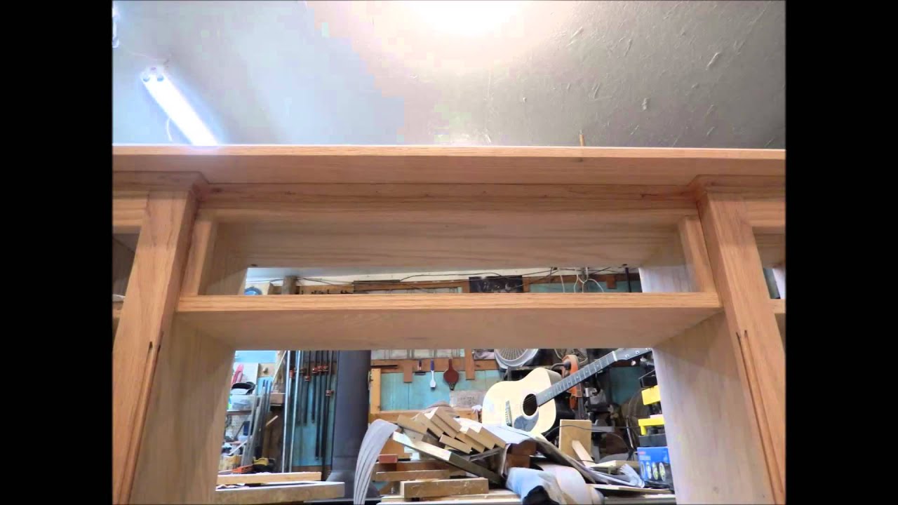 Computer Desk Build Slide Show - YouTube