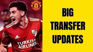 Latest MANCHESTER UNITED Transfer Updates - Julian Alvarez, Denis Zakaria, Donny Van De Beek