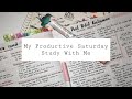 My Productive Saturday | Learn Languages | Мой продуктивный день|Учись Со Мной | Study With Me