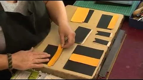 Making of Ettinger Pinstripe Card Case