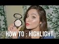 How to Apply Highlighter | Makeup Tutorial for Beginners