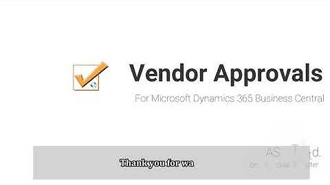 Vendor Approvals - Demo