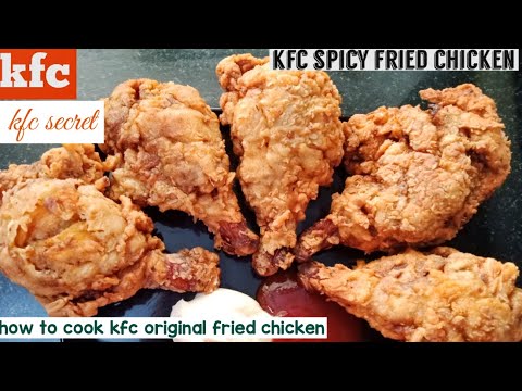 KFC fried chicken || KFC fried chicken drumsticks || how to make KFC ...