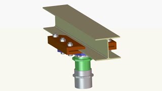 Ape Weldless Adjustable Pile Cap Horizontal Support Member