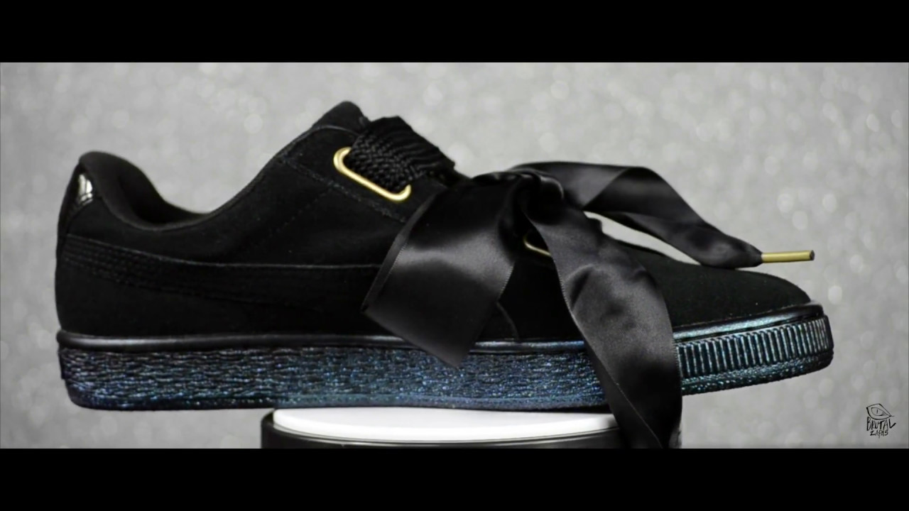 zapatillas con lazo PUMA más del momento! – Black & Cool