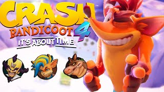 Crash Bandicoot 4: It's About Time - Connected levels | Gameplay 4K 60FPS