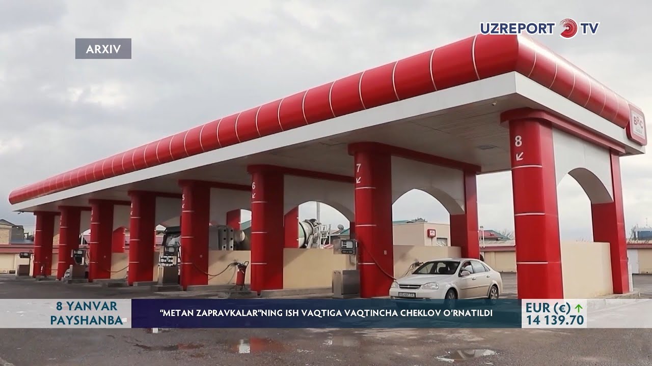 “Metan zapravkalar”ning ish vaqtiga vaqtincha cheklov o‘rnatildi