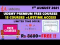 Udemy free course with free certificate  certified free online courses  udemycoupon priyadogra