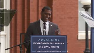 Administrator Regan Announces EPA's New Office of Environmental Justice \& External Civil Rights