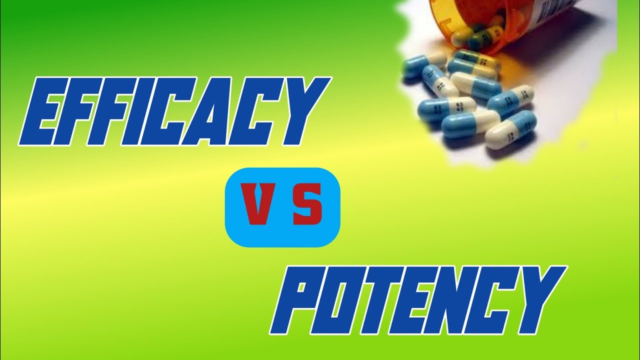 EFFICACY VS POTENCY