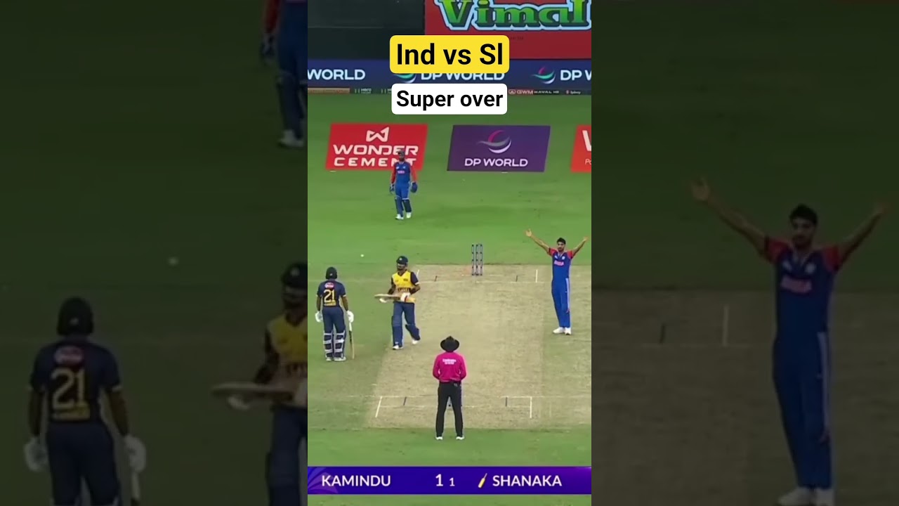 🔥 Unbelievable Super Over Drama! 🇮🇳 vs 🇱🇰 | Last Over Thrill | rafireels
