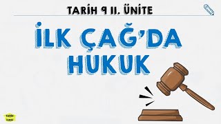 İlk Çağ Da Hukuk 9 Sinif Tari̇h 2 Üni̇te