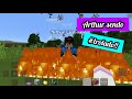 Arthur sendo trolado pela Ellen no minecraft!!