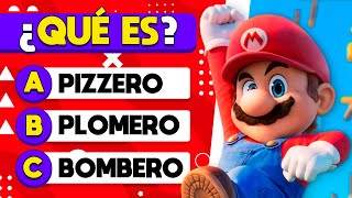 ¿CUÁNTO SABES DE SUPER MARIO BROS LA PELÍCULA? 🍄🤔🧠🧐 | Trivia Mario Bros | DiverTrivia ✅