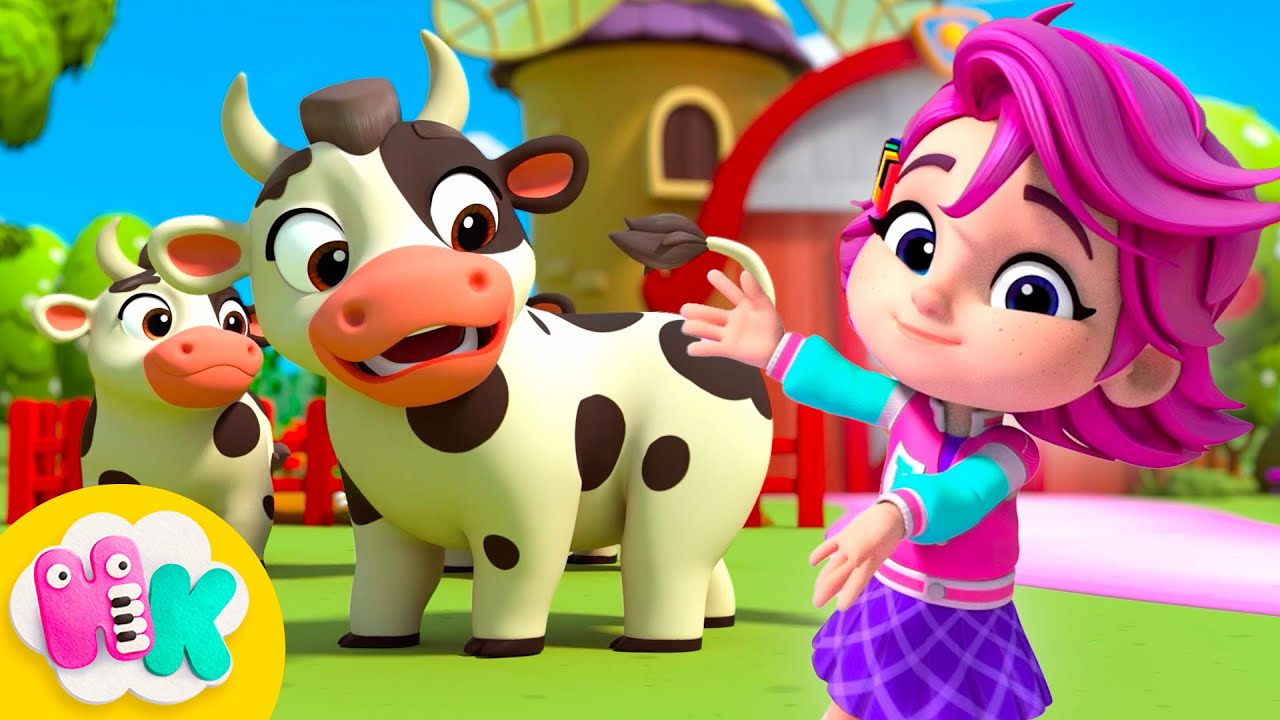 Les animaux de la ferme 🐮🐷 Chansons pour Enfants | HeyKids en Français ...