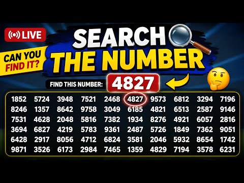 Find The Number 😎🔴