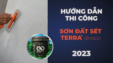 HDTC - SƠN ĐẤT SÉT TERRA+ dinaco - MẪU HIỆU ỨNG CLAY-02
