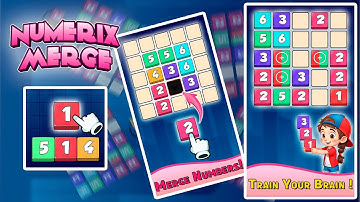 Numerix Merge || Construct 3 Game Template || Source code