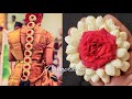 Bridal hair accessories/jadai billai/hair brooch/Jasmine poola jada/flower rakhi/flower brooch/veni