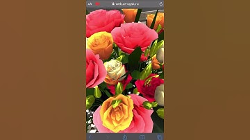 WebAR (flowers)