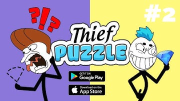 Thief Puzzle - Gameplay Walkthrough Part 2 All Levels 31-50 (iOS, Android)