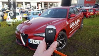 2017 Alfa Romeo Giulia Quadrifoglio: In-Depth Exterior and Interior Tour w/ Start Up!