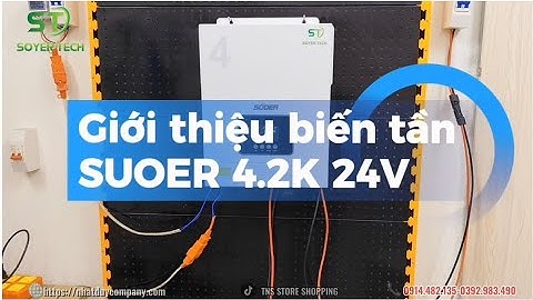 BIẾN TẦN HYBRID 4.2KW – Chạy Không Cần Bình | SUOER VMS-V-4.2K-24-H