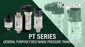 NOSHOK Advanced Technology General Purpose Fixed Range Pressure Transmitters