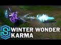 Winter Wonder Karma Skin Spotlight - League of Legends