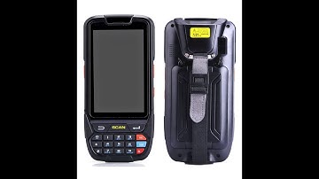 HiDON 4” Android PAD handheld with NFC UHF RFID Barcode scanner Rugged mobile terminal PDA computer