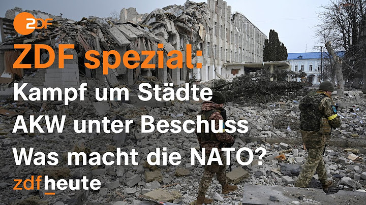 Schwere Kämpfe, nukleare Gefahr und die Rolle der NATO - Russlands Krieg gegen Ukraine | ZDFspezial