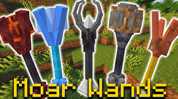 I added Magical Wands to Minecraft