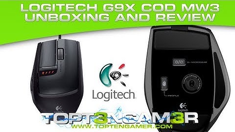 Logitech G9X COD MW3 Unboxing and Review