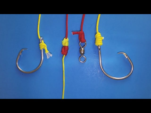 Best Beginner Fishing Knot, How To Tie The Uni Knot Hooks, Leader