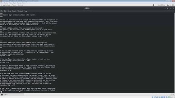 Going over setting up proxy for wget