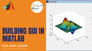 Building GUI in MATLAB | GUIDE | @MATLABHelper