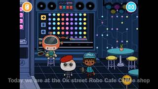 Komchi And Bistos Food Vlog Toca World Robo Cafe