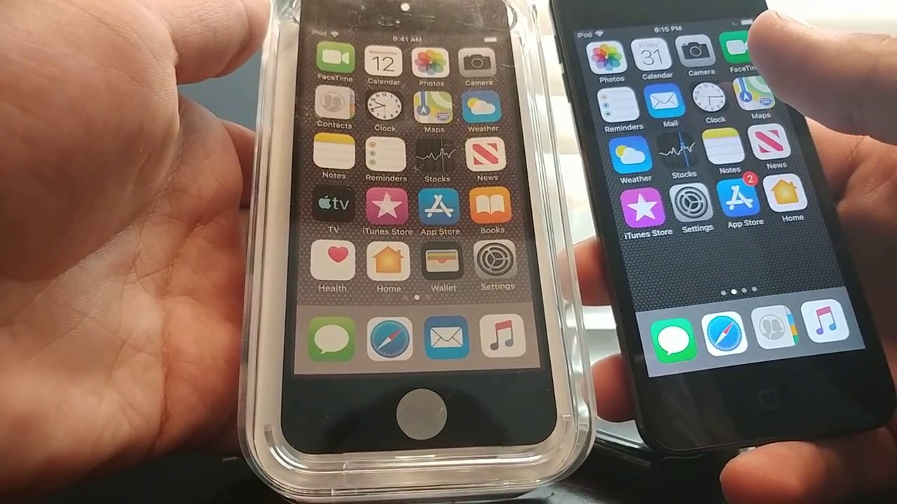 Unboxing the 7th gen Apple iPod touch and iPhone XS silicone case - YouTube