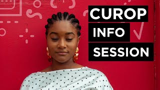 Carleton University Research Opportunity (CUROP) info session 2021