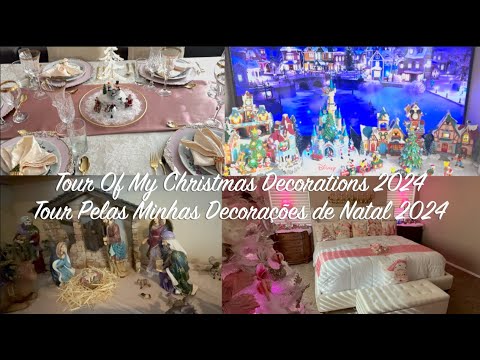 Tour of My Christmas Decorations 2024 - Tour Pelas Minhas ...