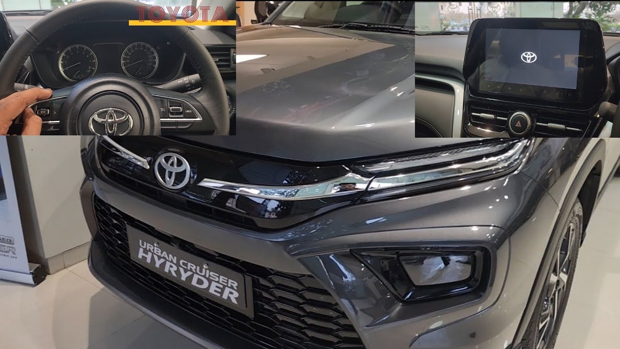 26vlog New Toyota Urban Cruiser HYRYDER Neodrive Review & Walkaround With Panaromic Sunroof