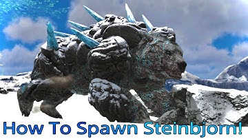 How To Spawn Steinbjorn In Ark Fjordur! Ps4/Xbox/Pc