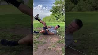 He totally nailed it🏌️‍♂️#FailArmy #shorts