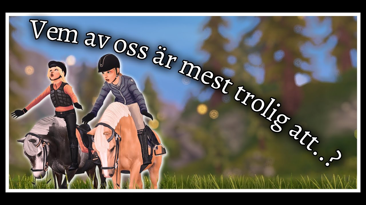 Vem av oss är mest trolig att...? Levla med oss!