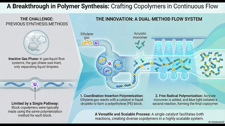 Continuous Flow Synthesis of Polyolefin-Polyacrylate Block Copolymers