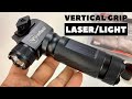 Firefield Aluminum Vertical Forend Grip with White LED and Green Laser Unboxing